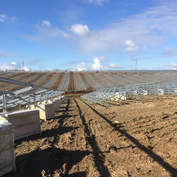 Solar Farm Installation | Electrical Distribution Services | EDS